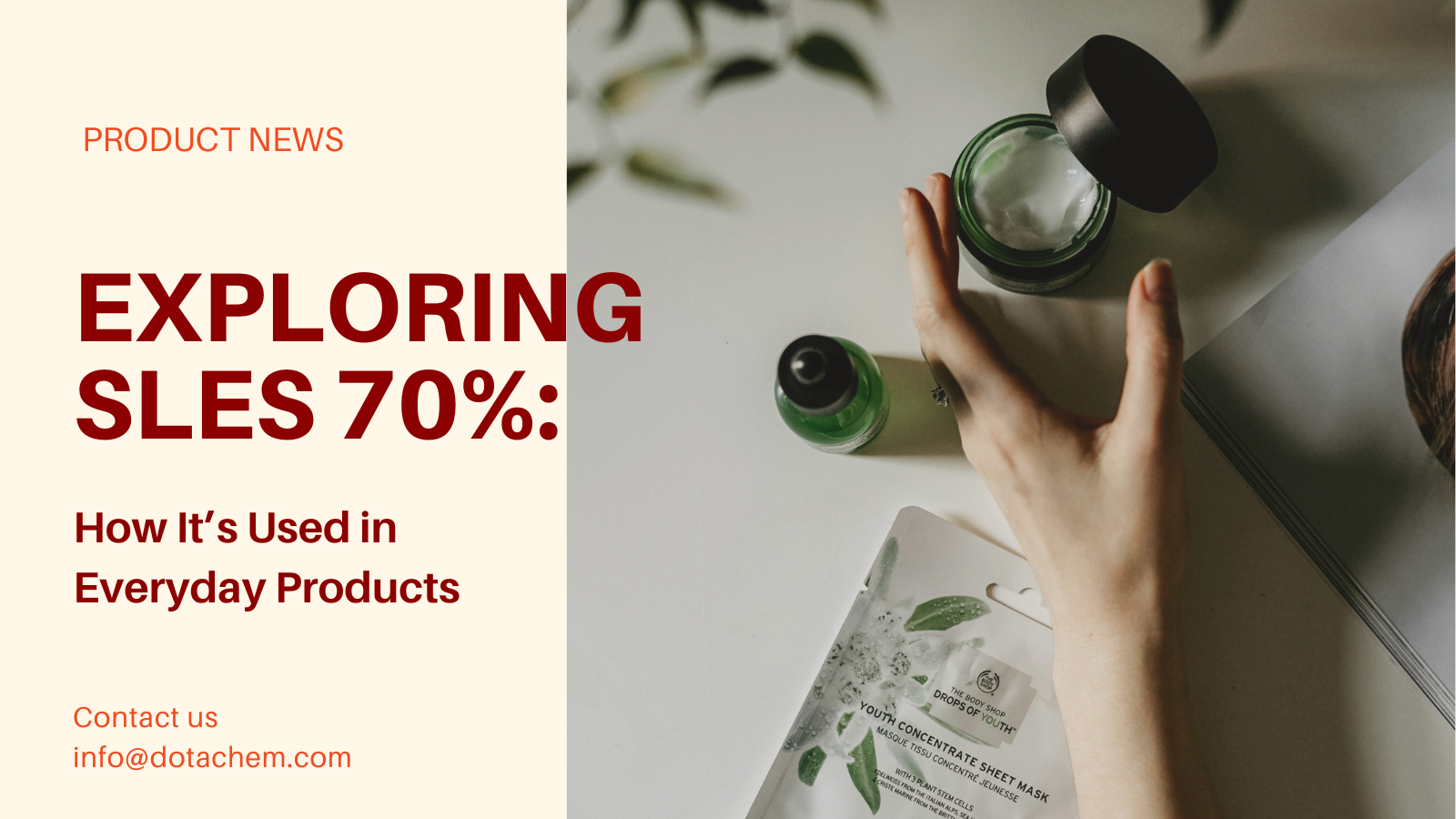 Zkoumání SLES 70%: Co to je a jak se používá v každodenních produktech
