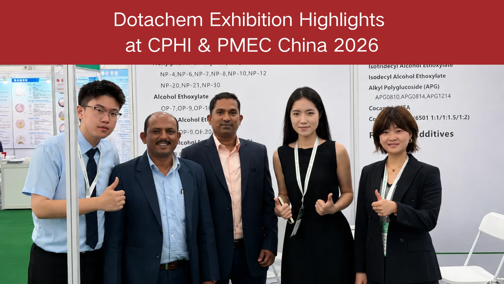 To nejdůležitější z výstavy Dotachem na CPHI & PMEC China 2026: Potřeby produktů a zpětná vazba od trhu