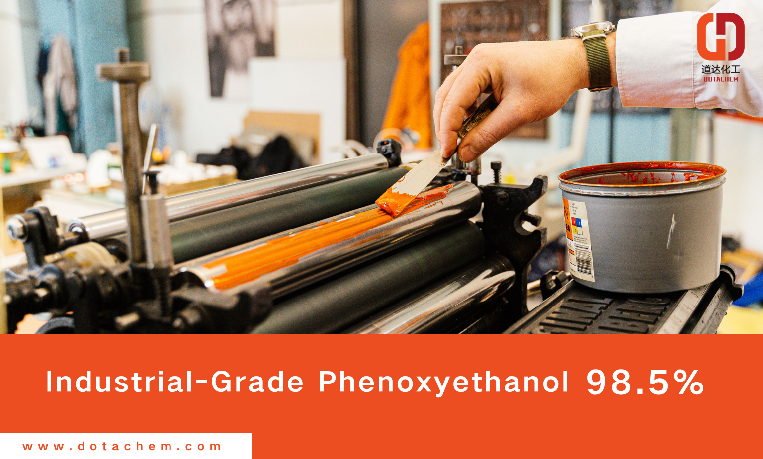 Dotachem Industrial-Grade Phenoxyethanol 98,5%: Vlastnosti a aplikace